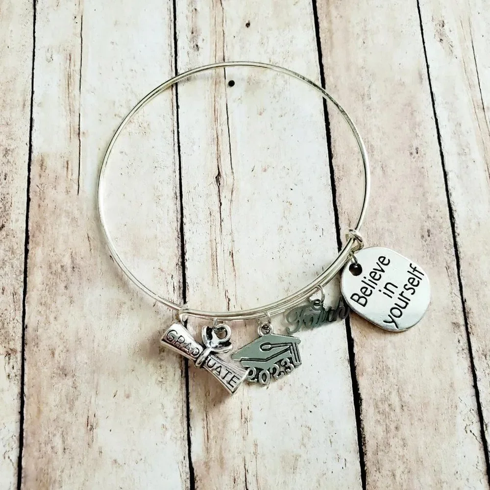 Class of 2023 Graduation Charm Bracelet